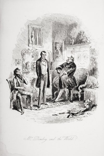 Mr. Dombey und die Welt, Illustration aus 